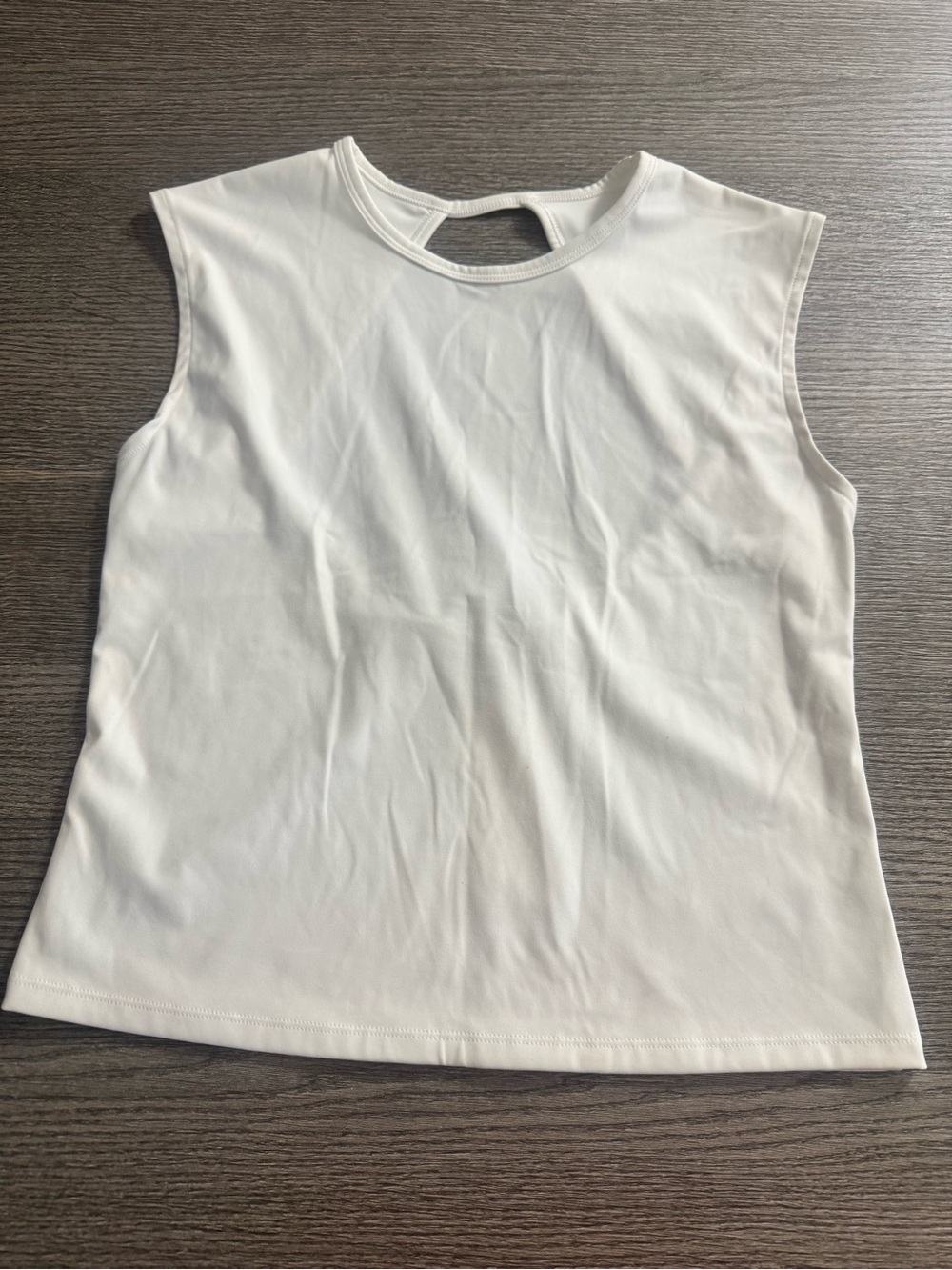 Calia Women’s Inspire Open Back Tank Top Size Large White NWT